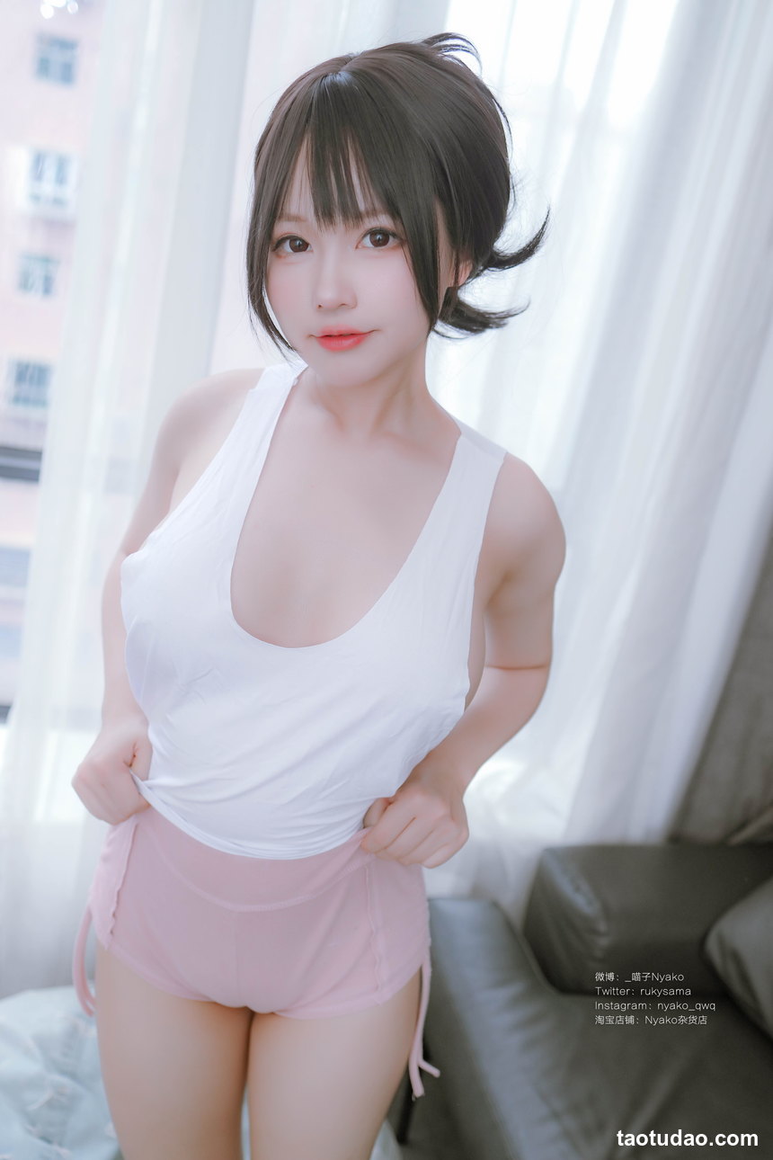 图片[2]-Nyako喵子 NO.058 隣のやばいお姉さん 背心 [78P1V-732MB]-艺库