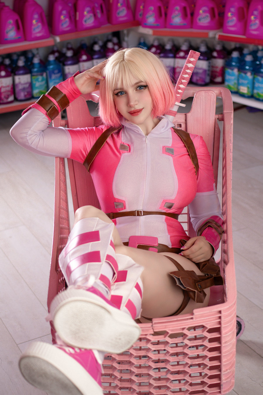 Ulichan – Gwenpool / 62P-767MB / cos萌妹-绅士图