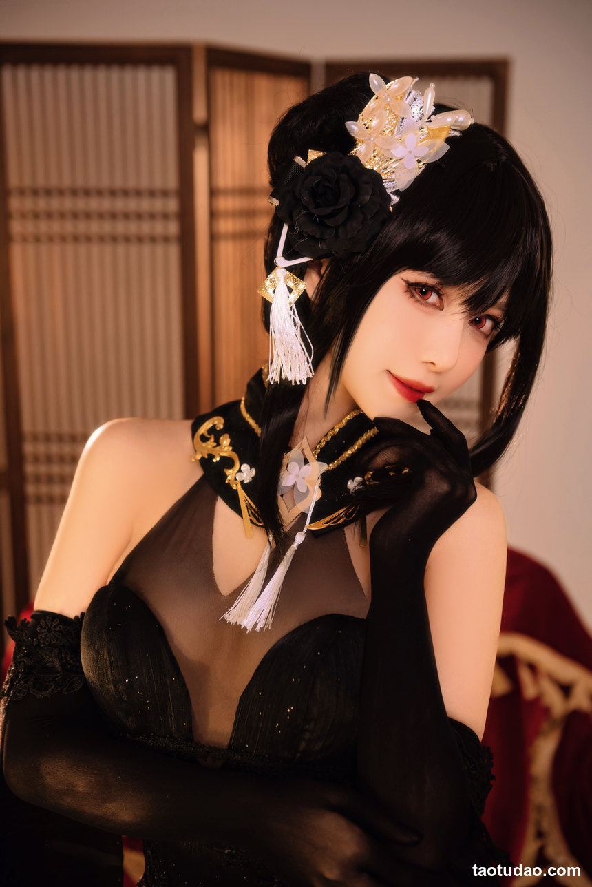 图片[3]-shika小鹿鹿 – NO.92 碧蓝航线镇海 奇奢花苑 [28P-182MB]-艺库