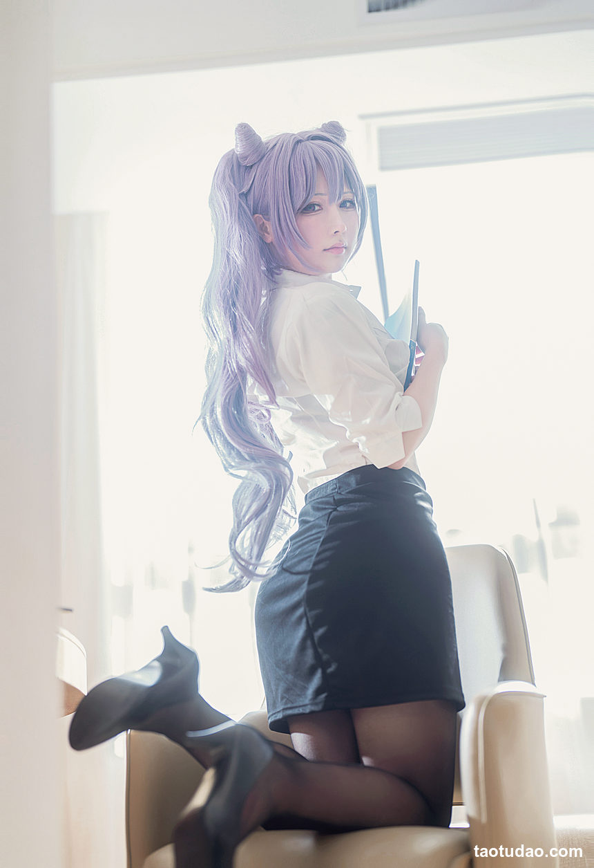 图片[4]-樱梨梨Eriri NO.004 刻晴秘书 [23P-166MB]-艺库