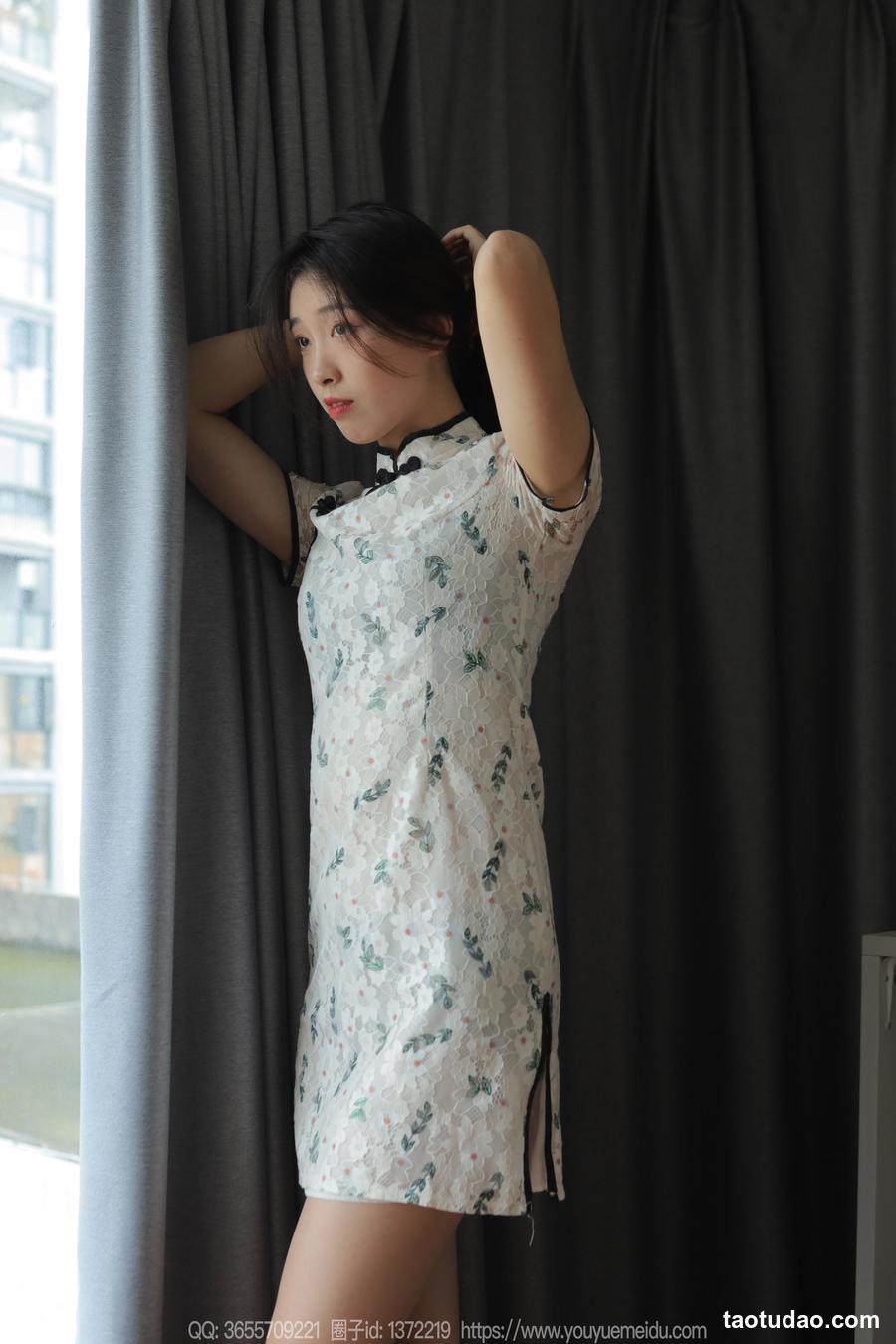 图片[2]-[IESS异思趣向] 2024.03.04 丝享家 1680 小九《粉嫩旗袍（下）》[56P-53.5M]-艺库
