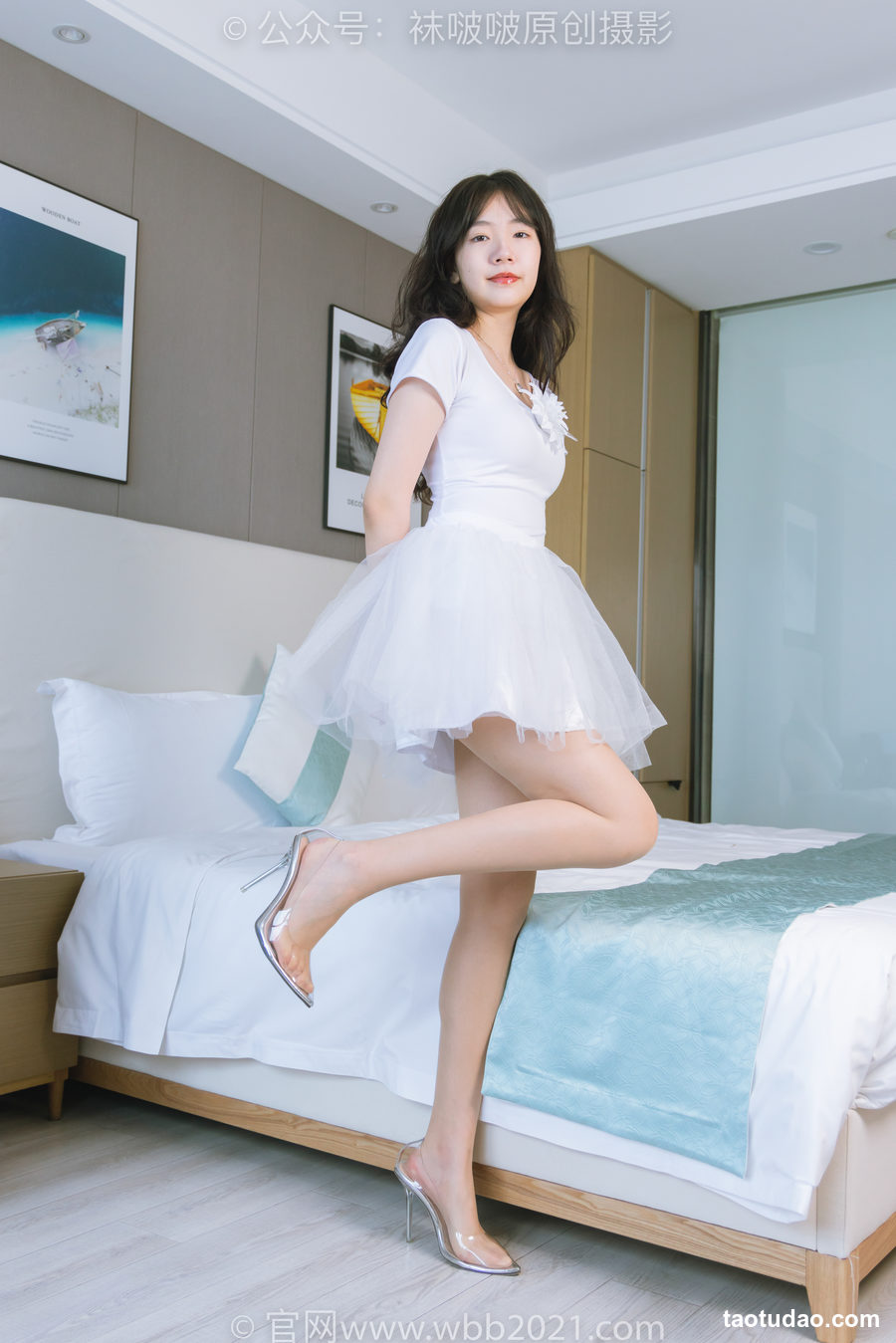 图片[2]-[BoBoSocks袜啵啵]NO.345 小甜豆-透明高跟鞋、肉丝、裸足[139P+1V／5.64GB]-艺库