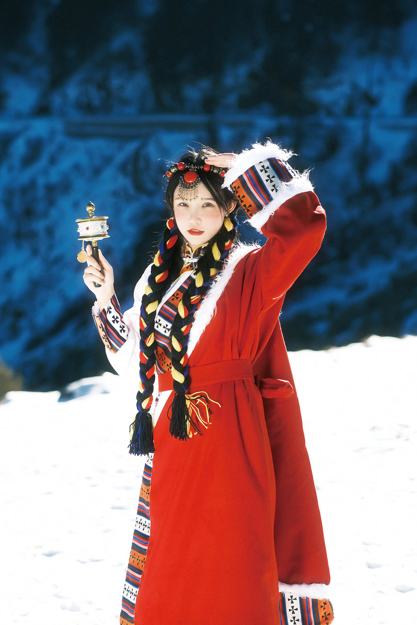 图片[2]-[YITUYU艺图语]2023.01.01 我离不开神山，你带一支格桑花走吧 小霜[21+1P／115MB]-艺库