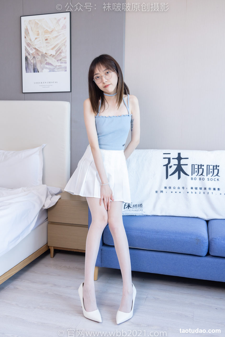 图片[2]-[BoBoSocks袜啵啵]NO.403 稚予-高跟鞋、板鞋、波点黑丝、波点白丝[145P+1V／5.65GB]-艺库
