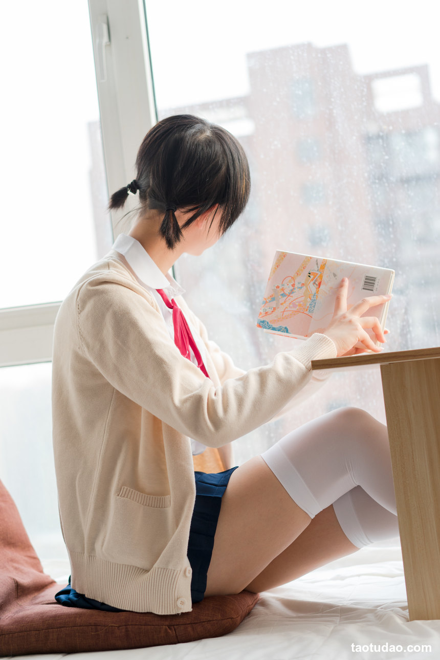 图片[3]-喵写真 VOL.018 JK白丝少女学习时间 [103P-344MB]-艺库
