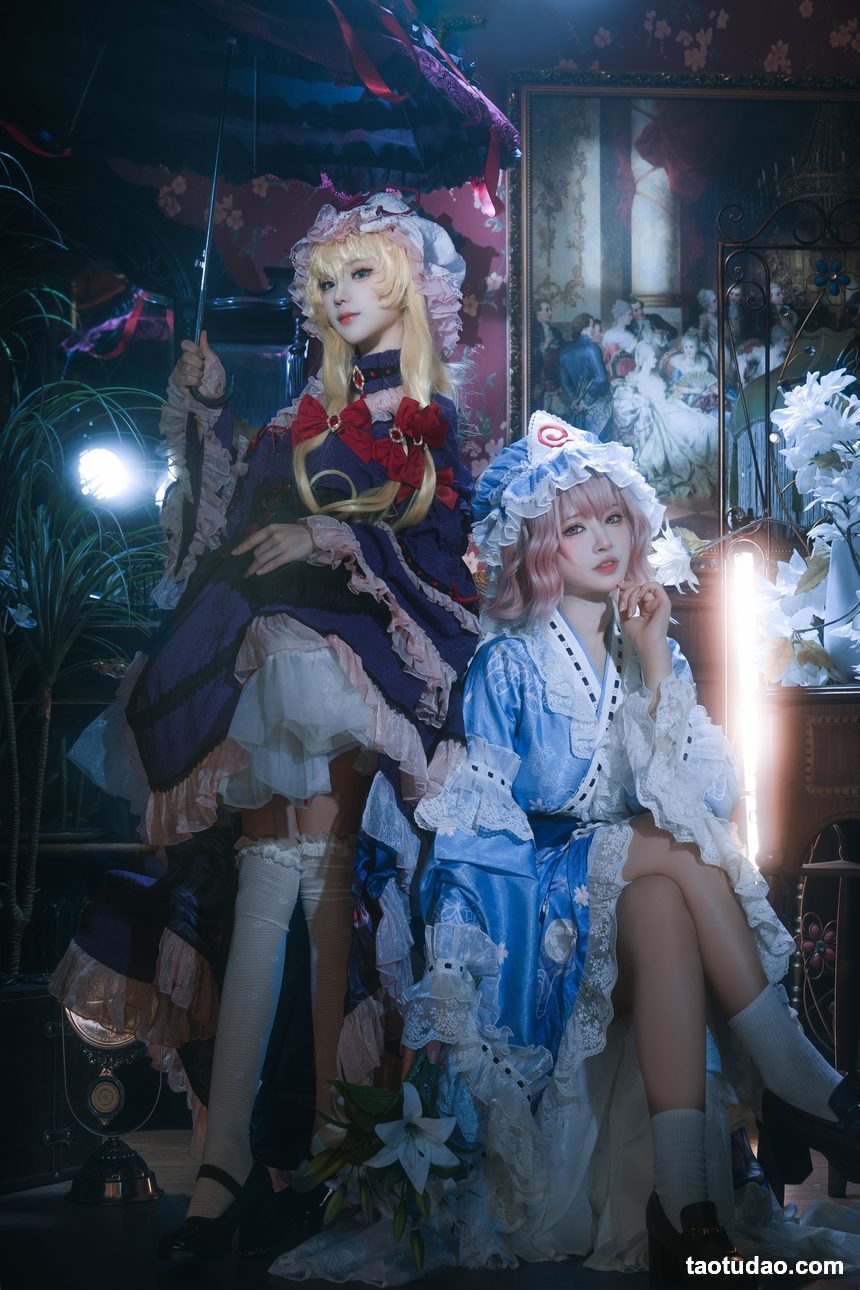 图片[4]-花柒Hana 八云紫+西行寺幽幽子 (&肃雨雨雨) [16P-113MB]-艺库