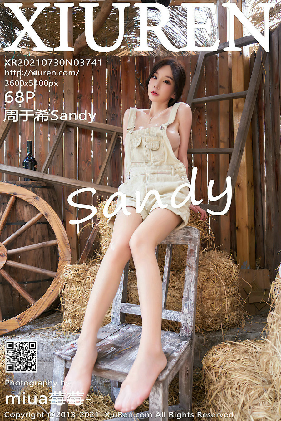 / 秀人美媛馆 / 2021.07.30 No.3741 周于希Sandy / 68P837MB / 秀人网-绅士图