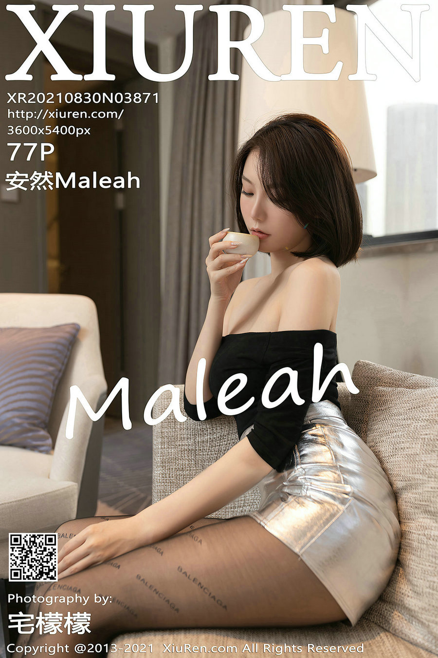 / 秀人美媛馆 / 2021.08.30 No.3871 安然Maleah / 77P746MB / 秀人网-绅士图