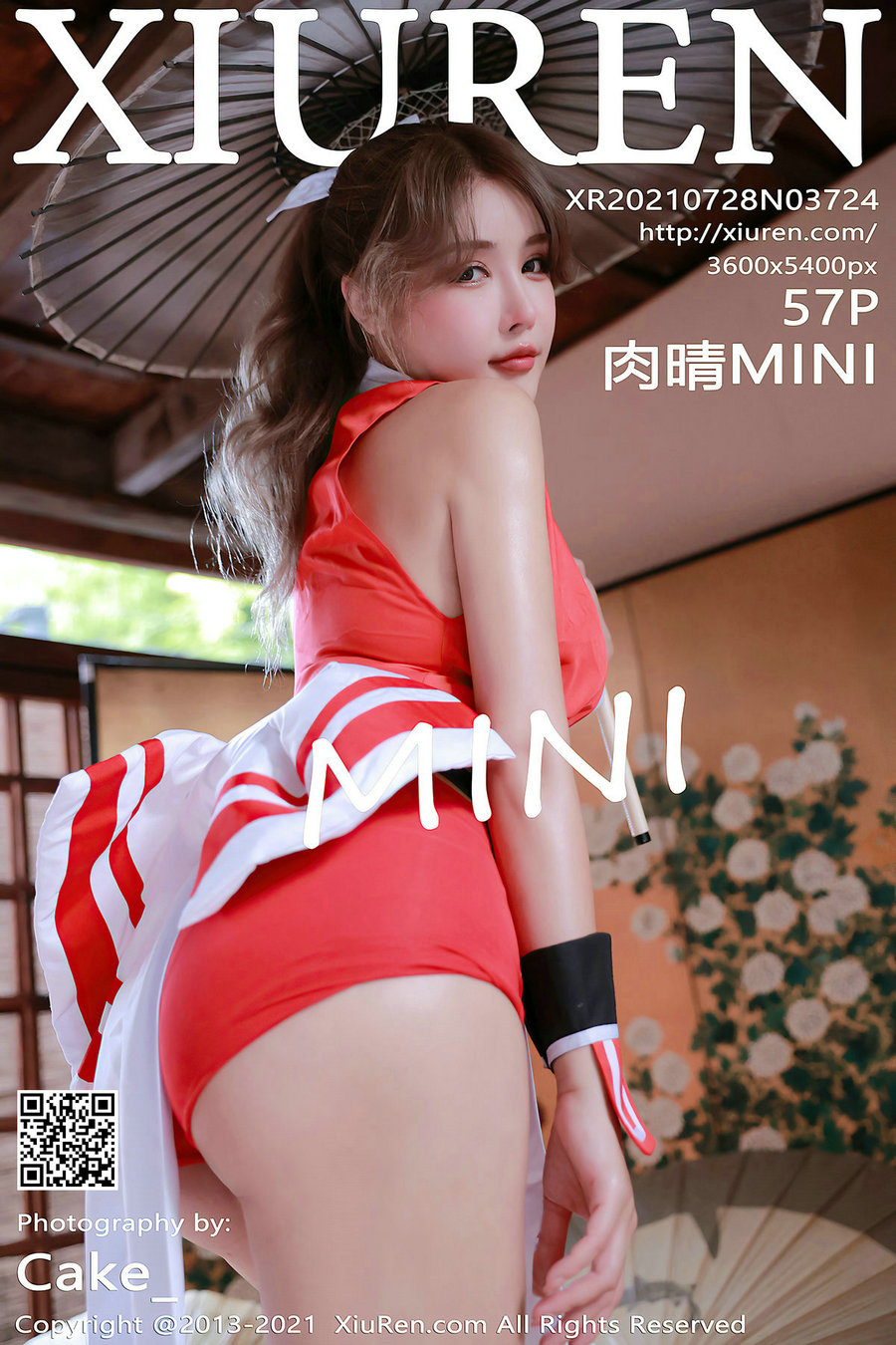 / 秀人美媛馆 / 2021.07.28 No.3724 肉晴MINI / 57P585MB / 秀人网-绅士图