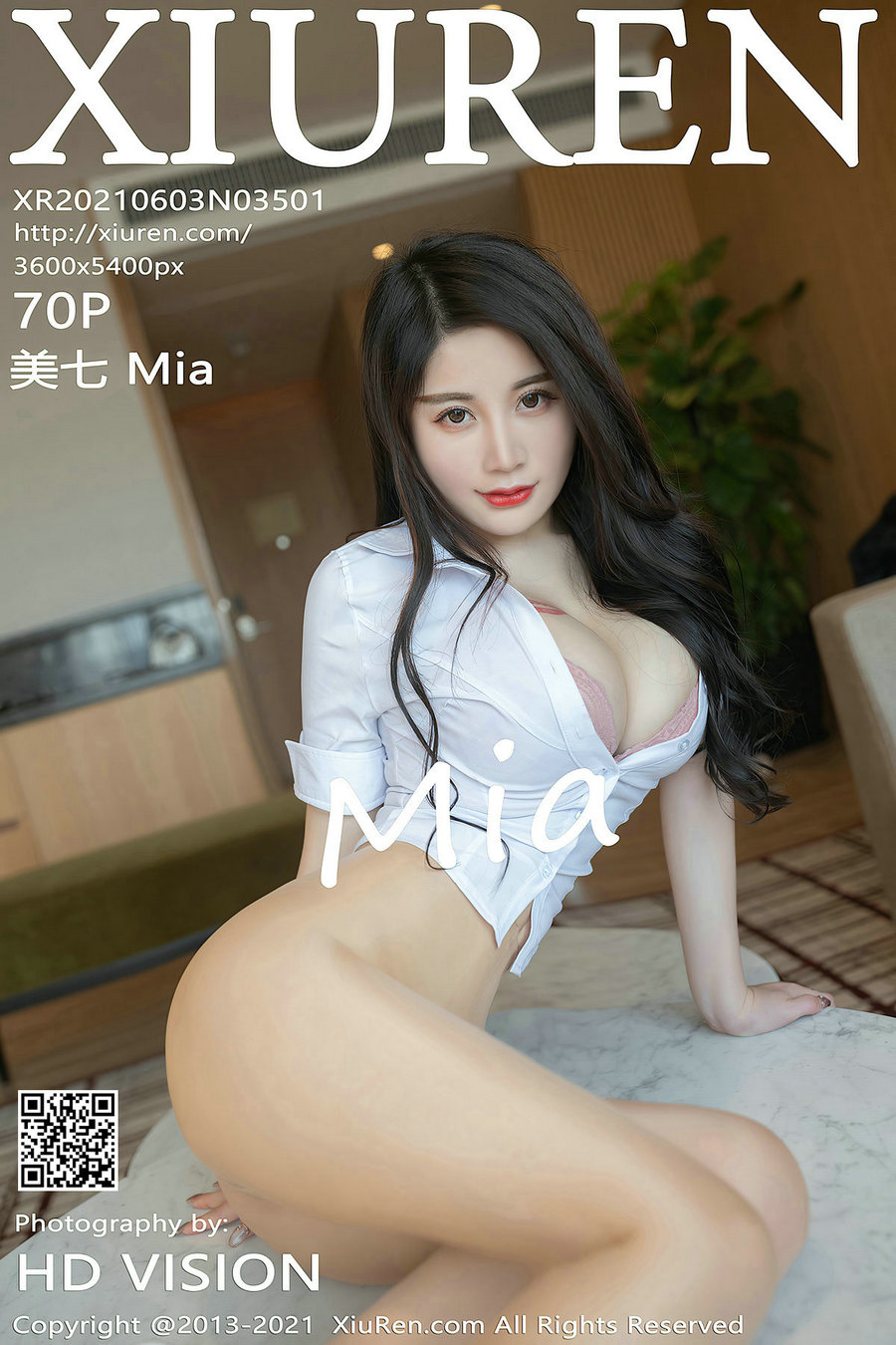 / 秀人美媛馆 / 2021.06.03 No.3501 美七Mia / 70P707MB / 秀人网-艺库