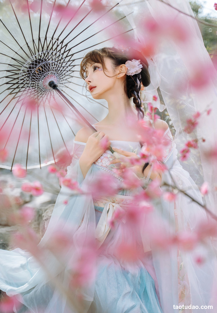 图片[2]-紫氯氯 – NO.07 二月梅花 [18P-81MB]-艺库