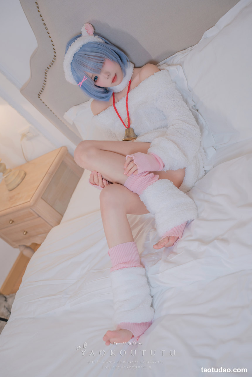 图片[2]-黏黏团子兔 T3特典 蕾姆咩咩 [53P-570M]-艺库