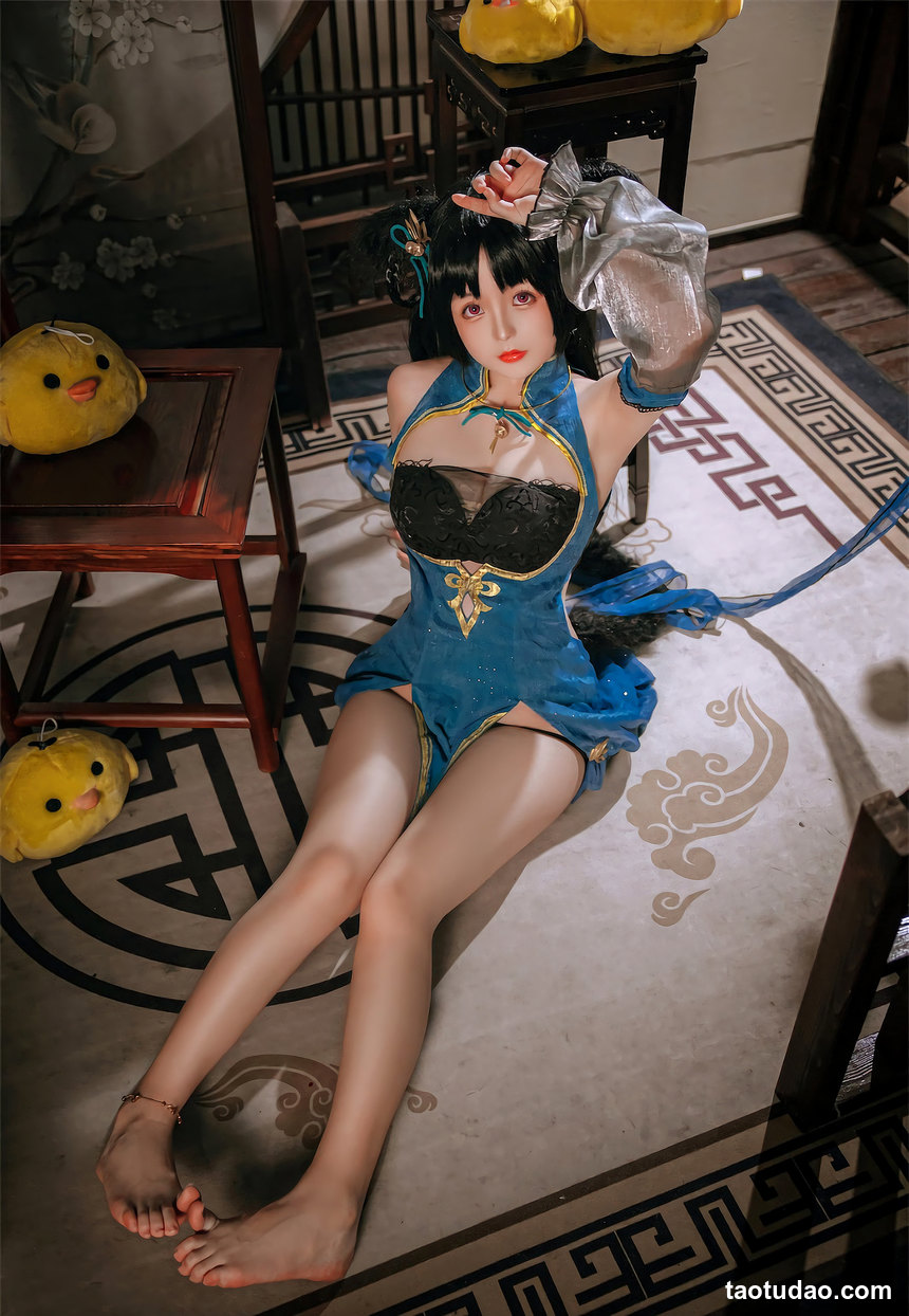 图片[2]-日奈娇 – NO.79 碧蓝航线 大潮旗袍 [25P-206MB]-艺库
