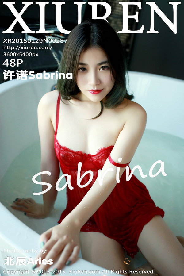 / 秀人美媛馆 / 2015.01.29 No.287 许诺Sabrina / 48P139MB / 秀人网-艺库