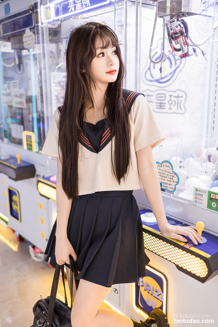 图片[2]-[YALAYI雅拉伊] 2023.06.19 NO.1042 jk制服 小亭 [45+1P／492MB]-艺库