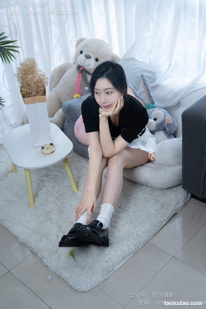 图片[4]-甜予摄影 NO.012 鱼鱼-皮鞋、白棉袜、裸足[125P+2V／10.1GB]-艺库