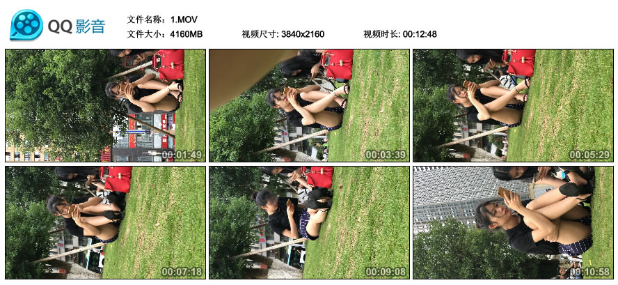 精选街拍视频 No.1342 草地上甜美的两位美女闺蜜 / 4.06GB / 街拍视频-绅士图