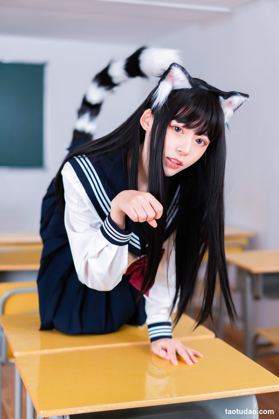 图片[4]-虫皿虫皿 – NO.03 猫娘jk制服 [12P-81MB]-艺库