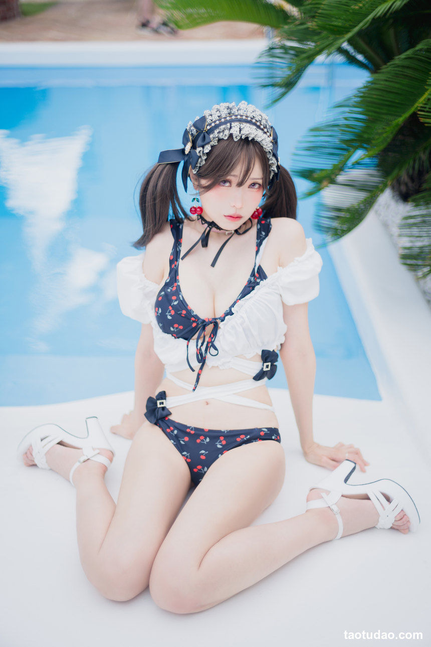 图片[2]-ElyEE子 – NO.120 2023.august B-櫻桃地雷系少女 Cherry Ground Mine Girl [22P-77MB]-艺库