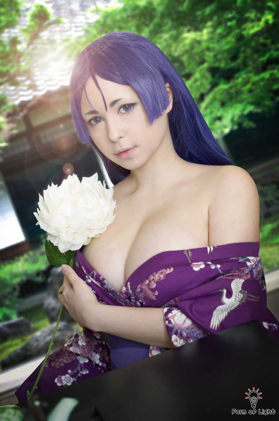 Yoshinobi - Minamoto no Raikou / 13P-186MB / cos萌妹-绅士图