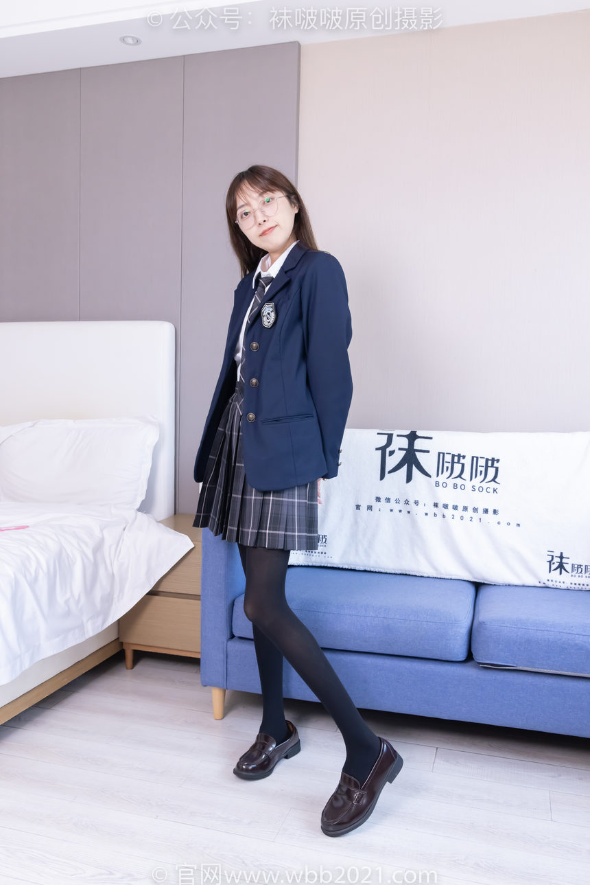 图片[3]-[BoBoSocks袜啵啵]NO.432 稚予-皮鞋、厚黑丝、jk制服[184P+1V／6.83GB]-艺库