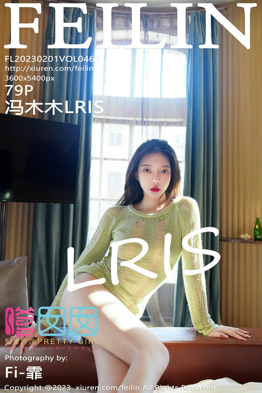 / FEILIN /嗲囡囡 2023.02.01 VOL.462 冯木木LRIS / 79P811MB / 秀人旗下-艺库
