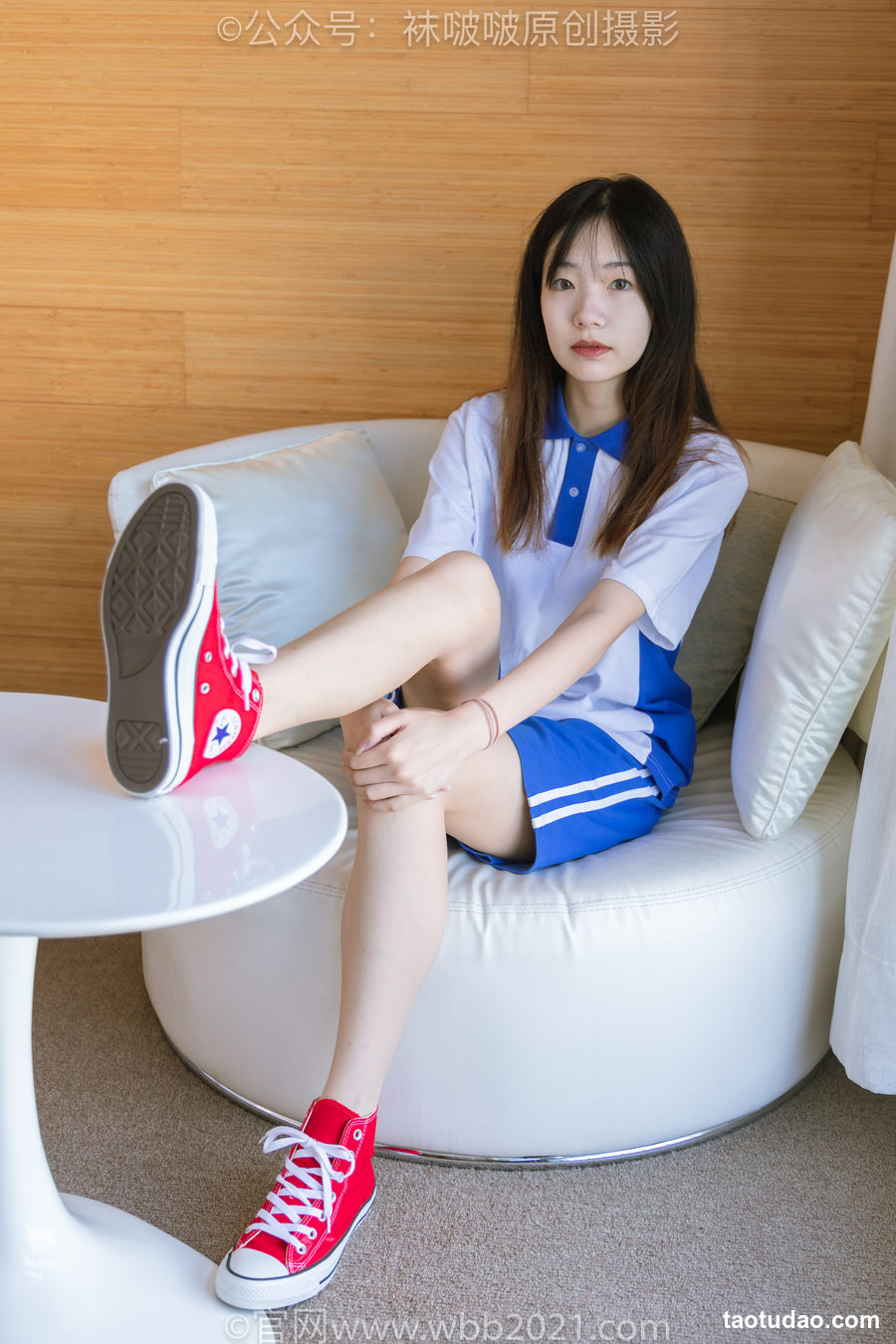 图片[3]-[BoBoSocks袜啵啵]NO.336 小甜豆-校服、帆布鞋、白棉袜、裸足[140P+1V／6.71GB]-艺库