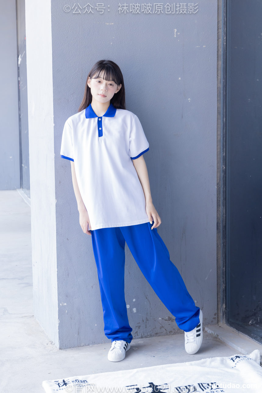 图片[2]-[BoBoSocks袜啵啵]NO.393 糯米-板鞋、白棉袜、裸足、校服[150P+1V／7.01GB]-艺库