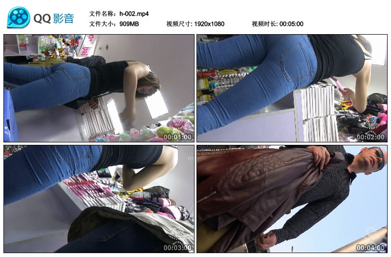 精选街拍视频 No.641 街拍之魂作品 只有老外能满足她了！ / 1V-909MB / 街拍视频-绅士图