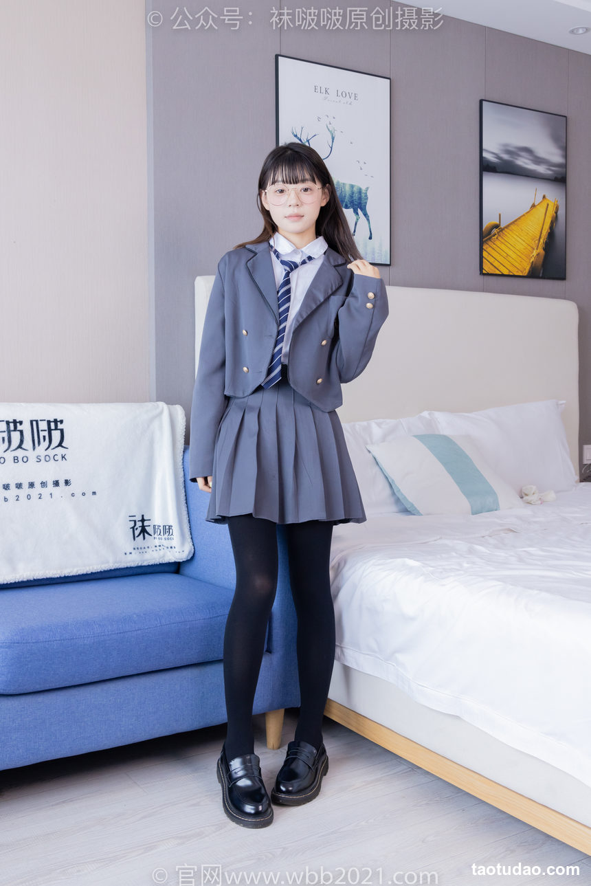 图片[4]-[BoBoSocks袜啵啵[NO.402 糯米-皮鞋、厚黑丝、学院jk[140P+1V／6.29GB]-艺库