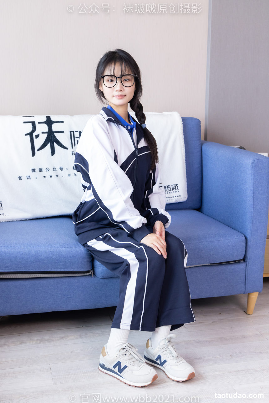 图片[2]-[BoBoSocks袜啵啵]NO.456 甜甜圈-运动鞋、白棉袜、裸足、校服[150P+1V／6.46GB]-艺库