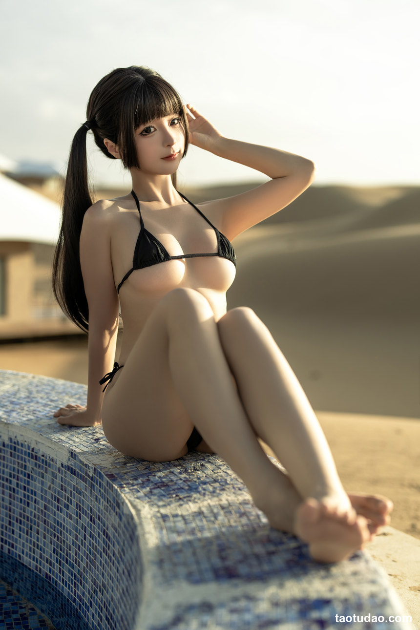 图片[2]-蠢沫沫 – NO.242 沙漠比基尼 [13P-115MB]-艺库
