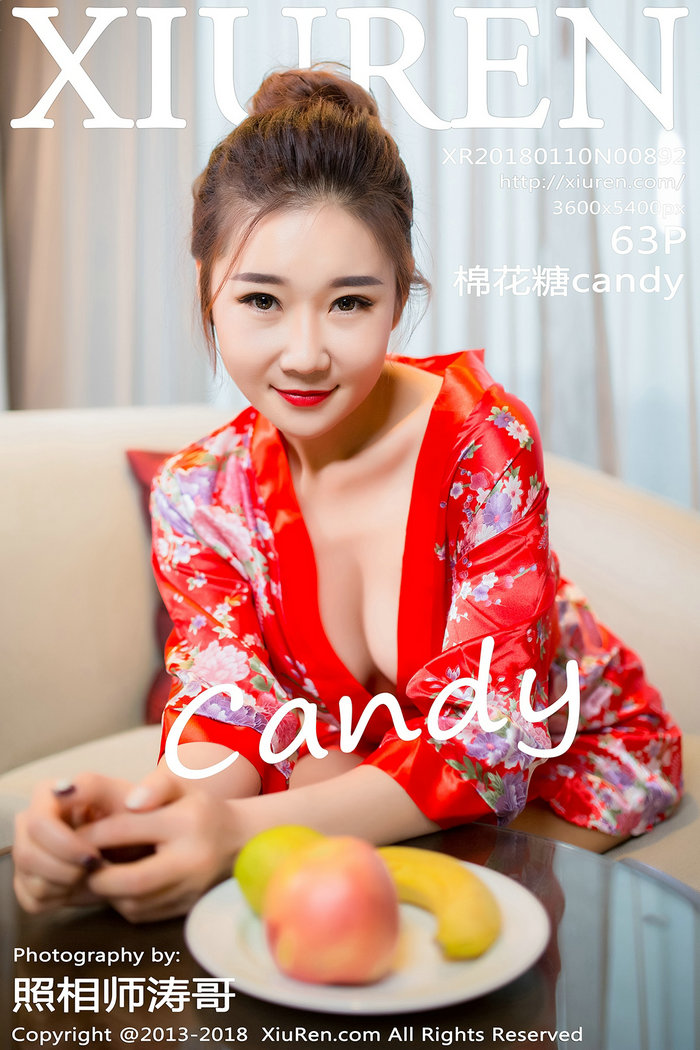 / 秀人美媛馆 / 2018.01.10 No.892 棉花糖candy / 63P192MB / 秀人网-绅士图