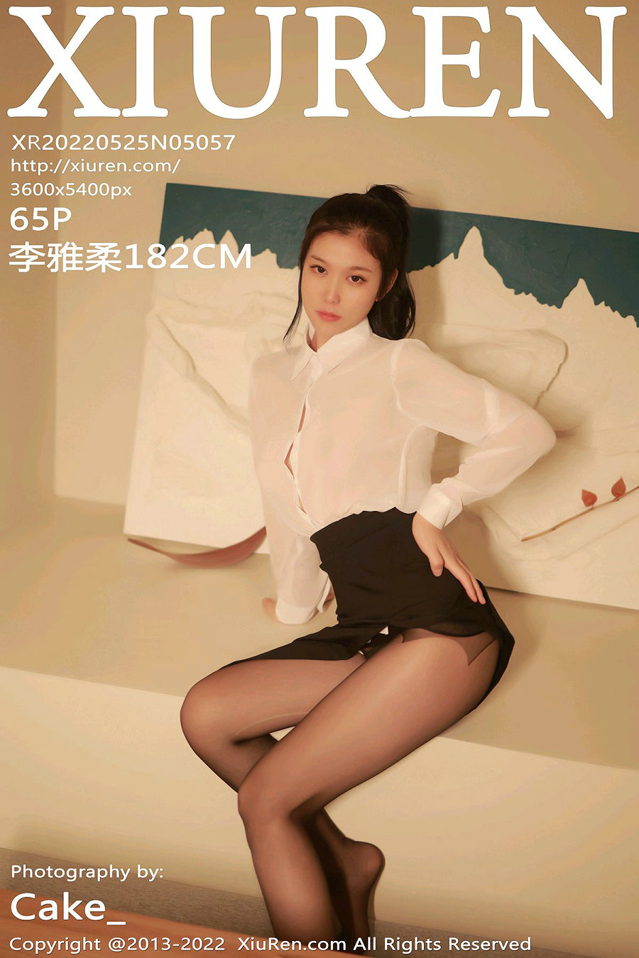 / 秀人美媛馆 / 2022.05.25 No.5057 李雅柔182CM / 65P565MB / 秀人网-艺库