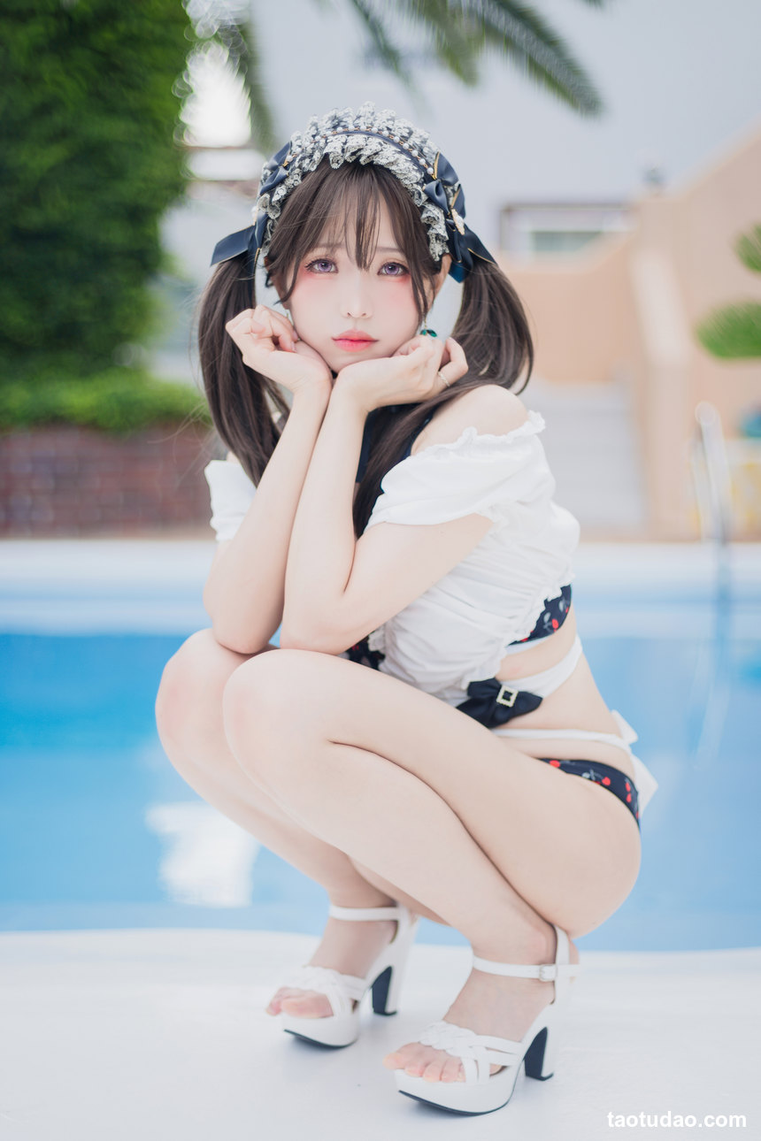 图片[3]-ElyEE子 – NO.120 2023.august B-櫻桃地雷系少女 Cherry Ground Mine Girl [22P-77MB]-艺库