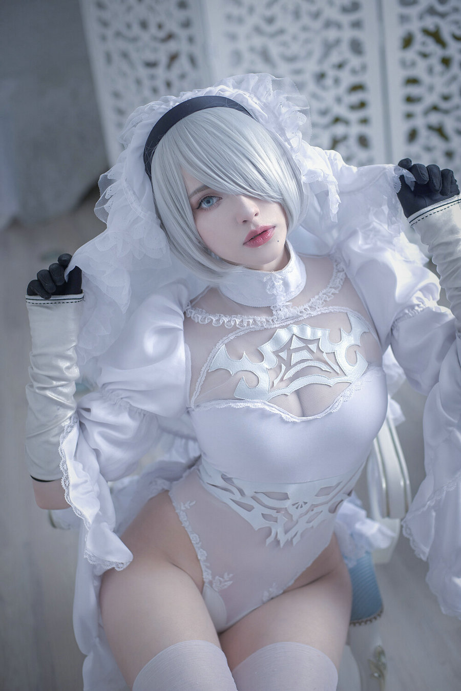 Sai Westwood (Misaki Sai) - 2B Bride / 16P / cos萌妹-艺库