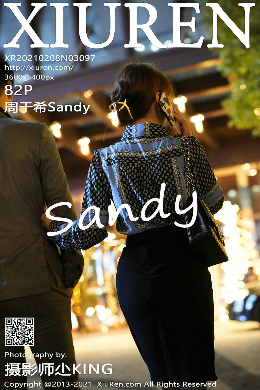 / 秀人美媛馆 / 2021.02.08 No.3097 周于希Sandy / 82P787MB / 秀人网-绅士图