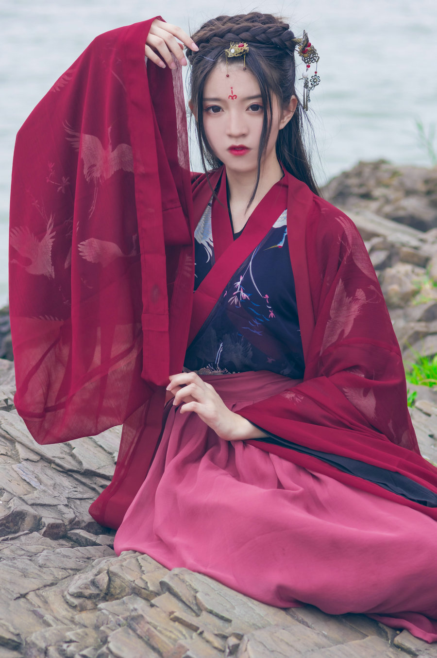 Coser__KETTOE - 汉服 / 9P-207MB / cos萌妹-绅士图