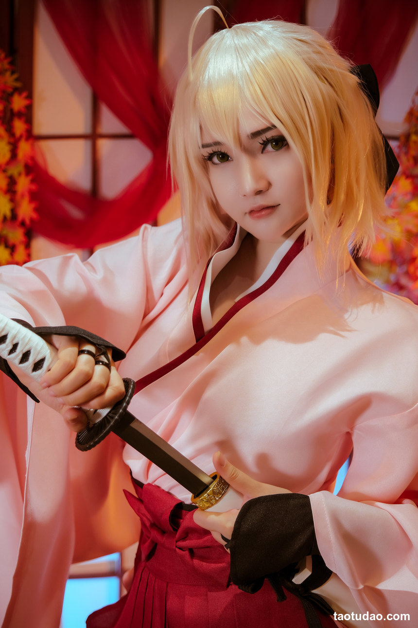 图片[2]-Potato Godzilla – NO.85 Okita Souji Sakura Saber [18P-220MB]-艺库