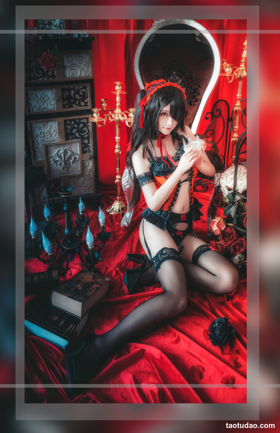 图片[3]-yui金鱼 NO.014 时崎狂三 手办内衣 [16P-189MB]-艺库