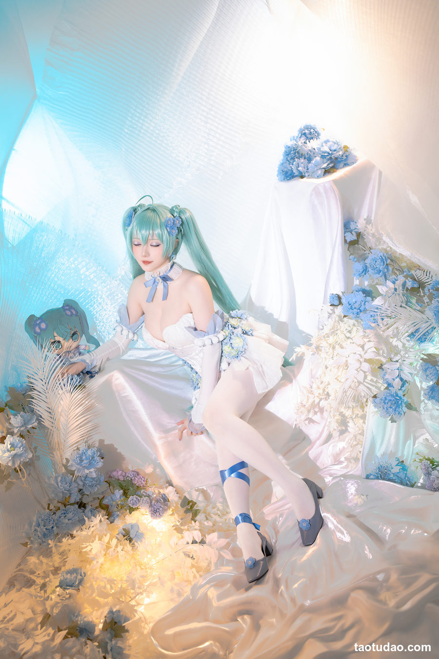 图片[2]-星之迟迟 –  2024年02月计划A 初音未来 粉蝶花精灵[54P+1V-4.51GB]-艺库