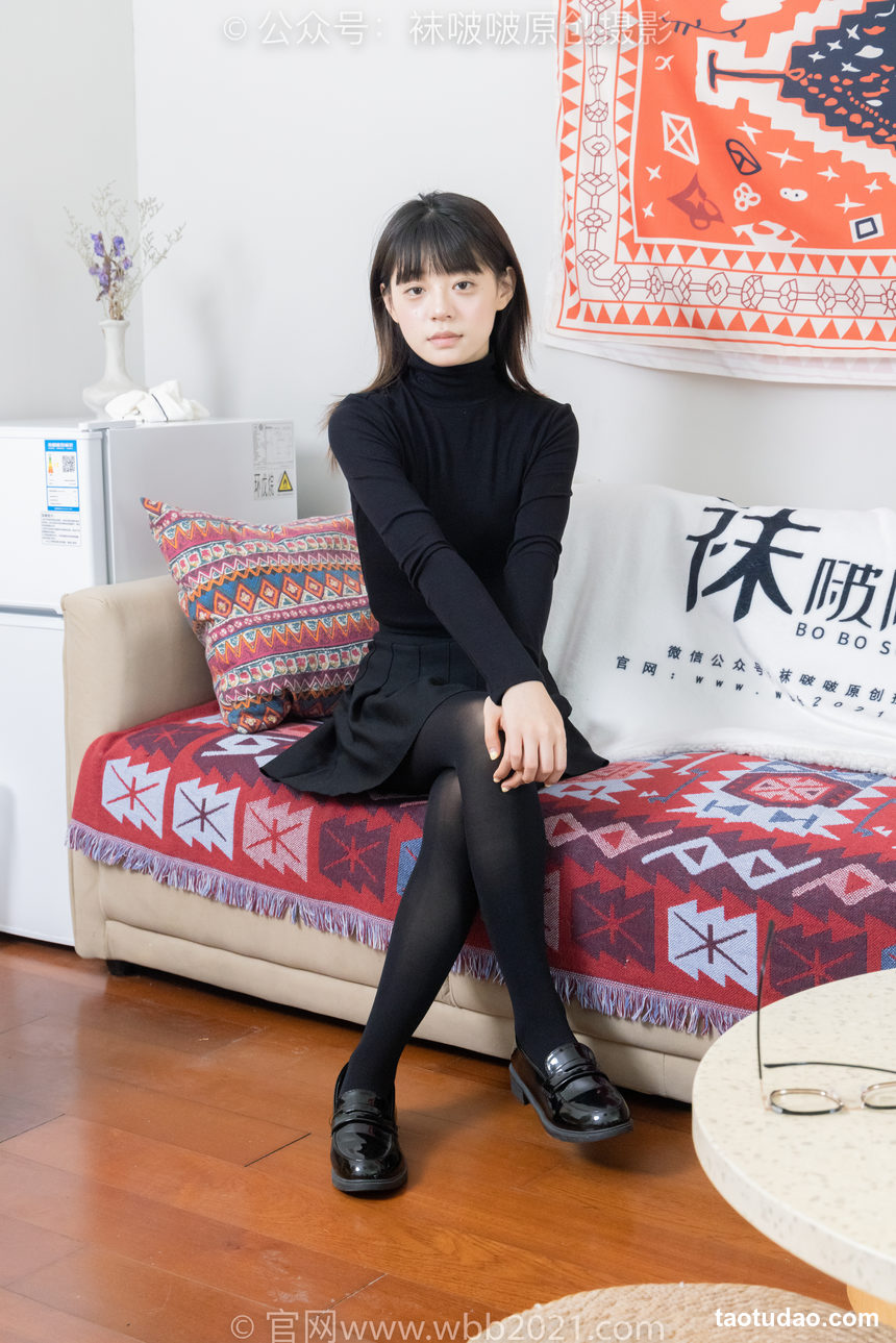 图片[3]-[BoBoSocks袜啵啵]NO.466 糯米-皮鞋、厚黑丝[140P+1V／7.09GB]-艺库