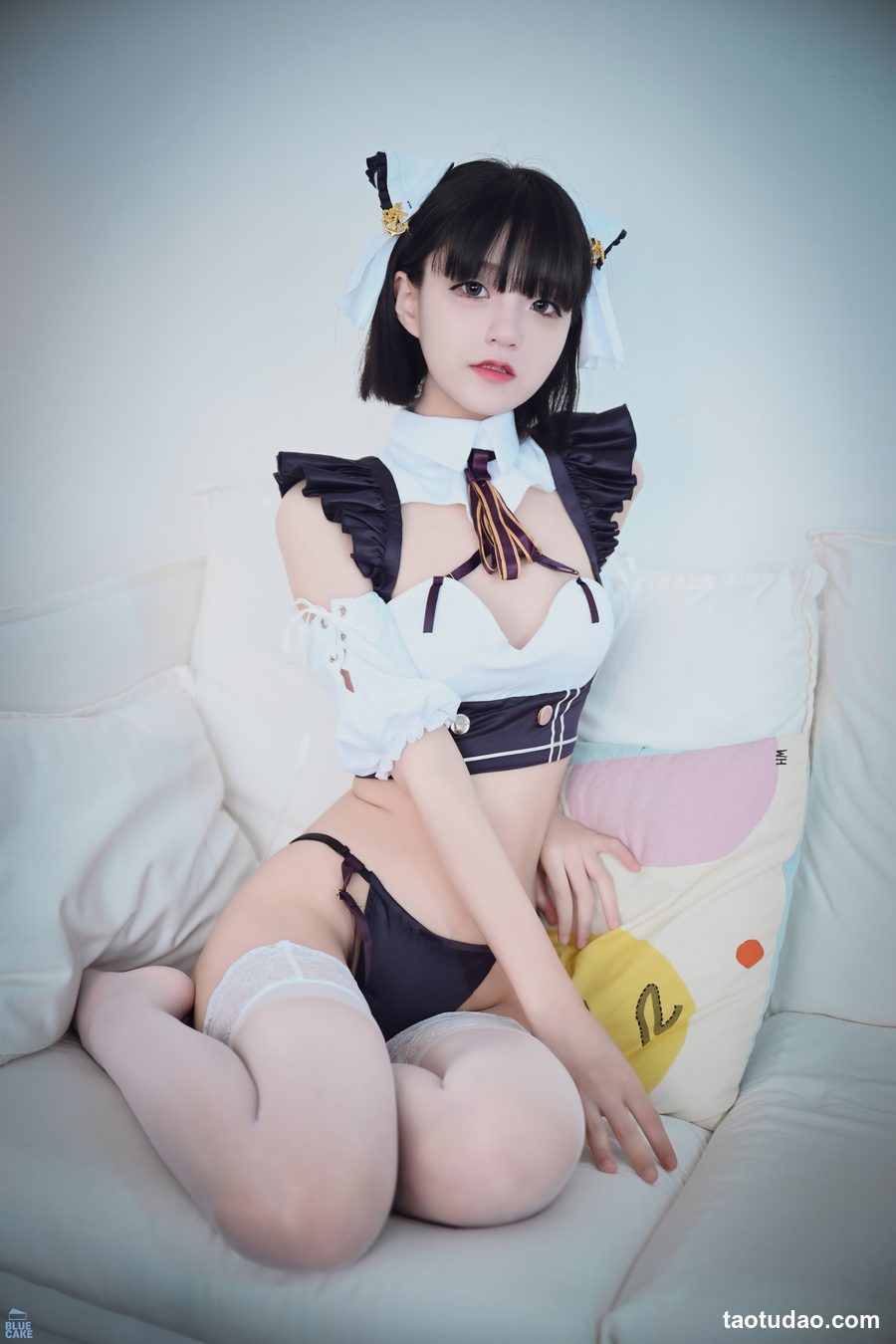 图片[2]-[BLUECAKE] Jenny – Maid Cosplay [94P-2.2G]-艺库