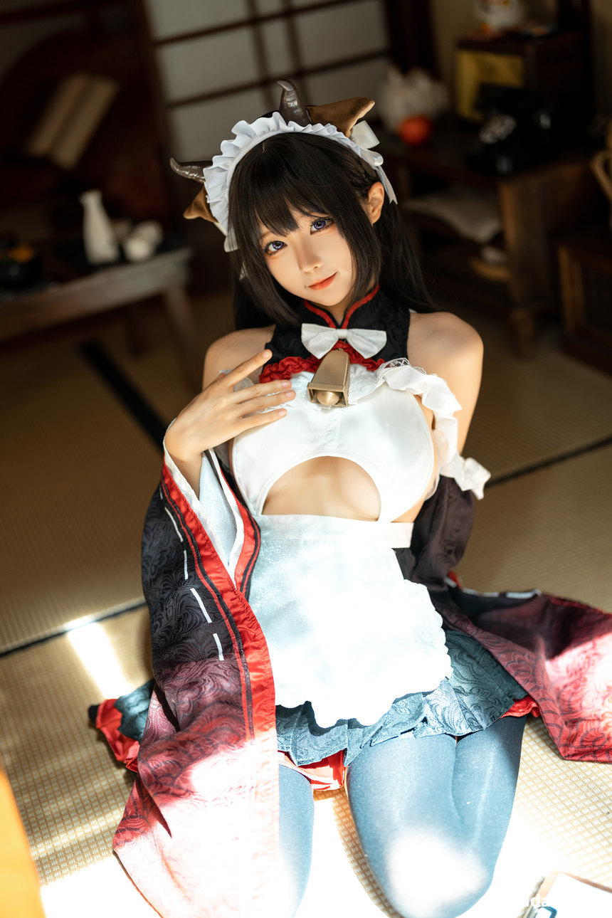 图片[3]-蠢沫沫- 牛牛女仆 [15P-143M]-艺库
