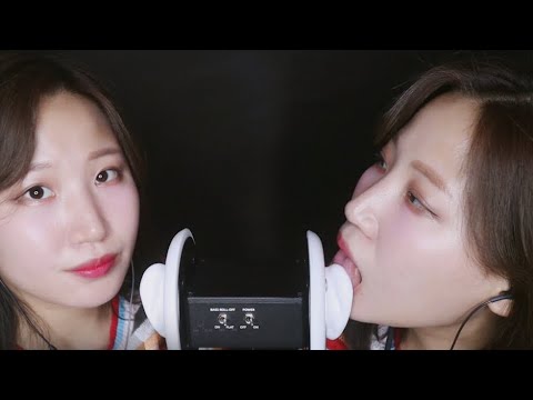 [舔耳]韩国ASMR双人舔耳无人声助眠哄睡口腔音[音频]-ASMR snow 눈송이 / 韩国ASMR-艺库