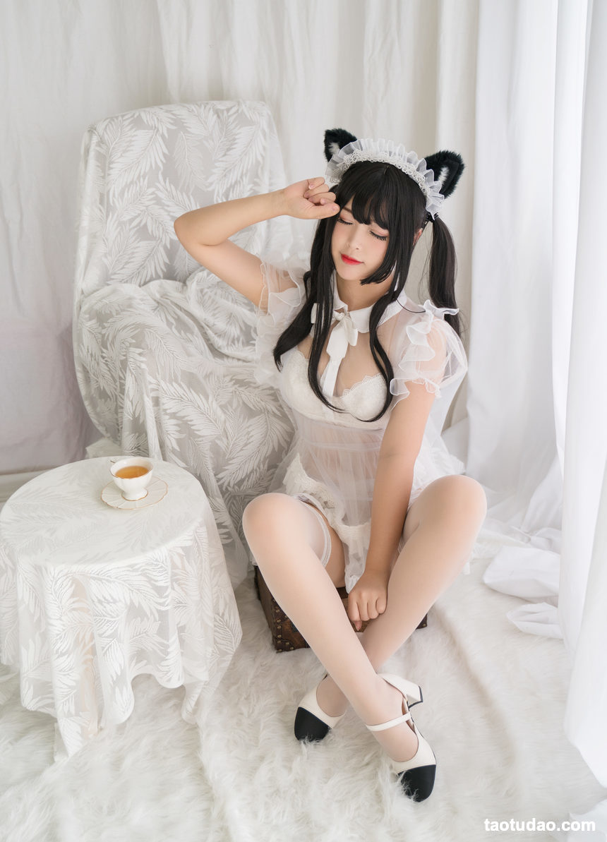 图片[3]-白烨-白猫透明女仆[88P+8V-499MB]-艺库