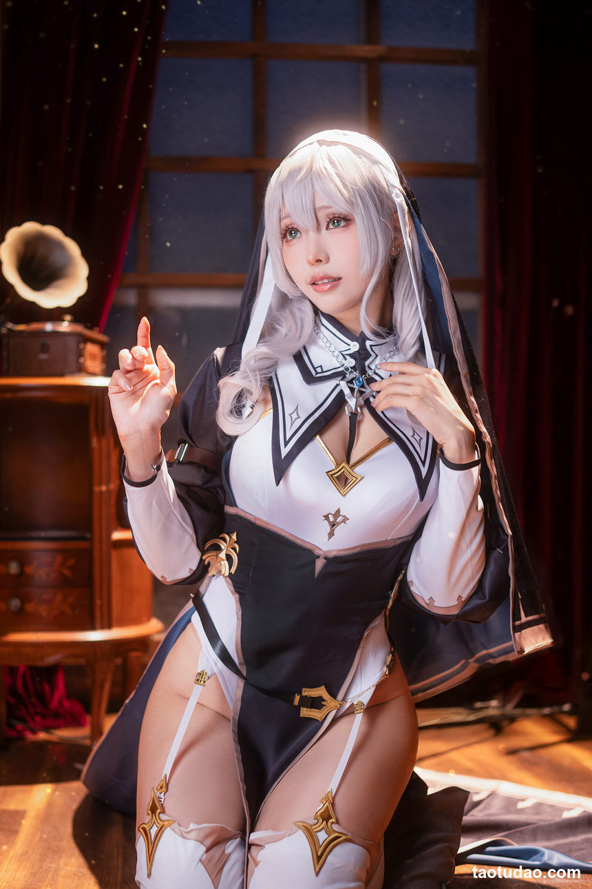 图片[3]-ElyEE子 – Shirogane noel~Nun [27P+13V-206MB]-艺库
