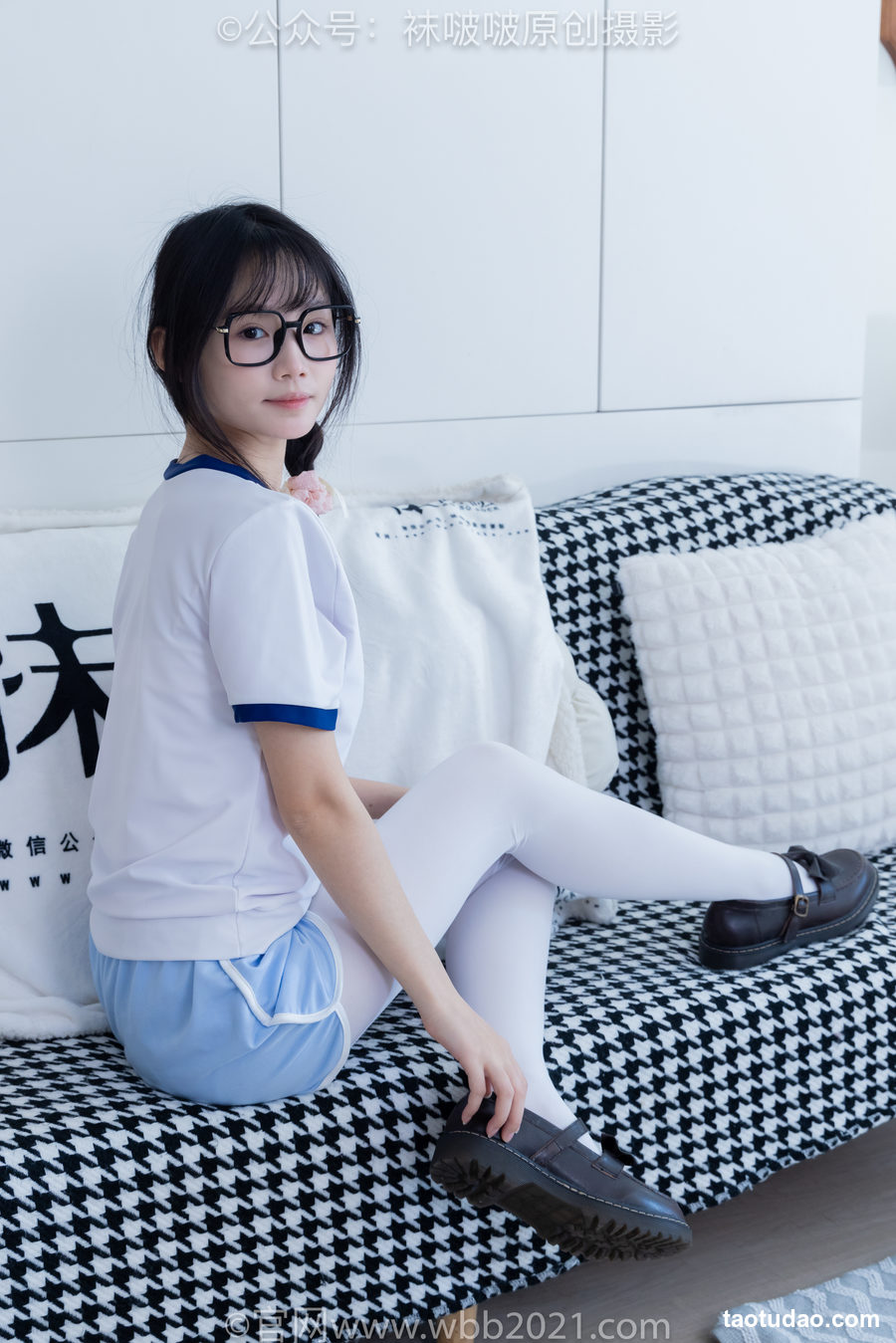 图片[4]-[BoBoSocks袜啵啵]NO.325 甜甜圈-皮鞋、厚白丝[145P+1V／6.81GB]-艺库