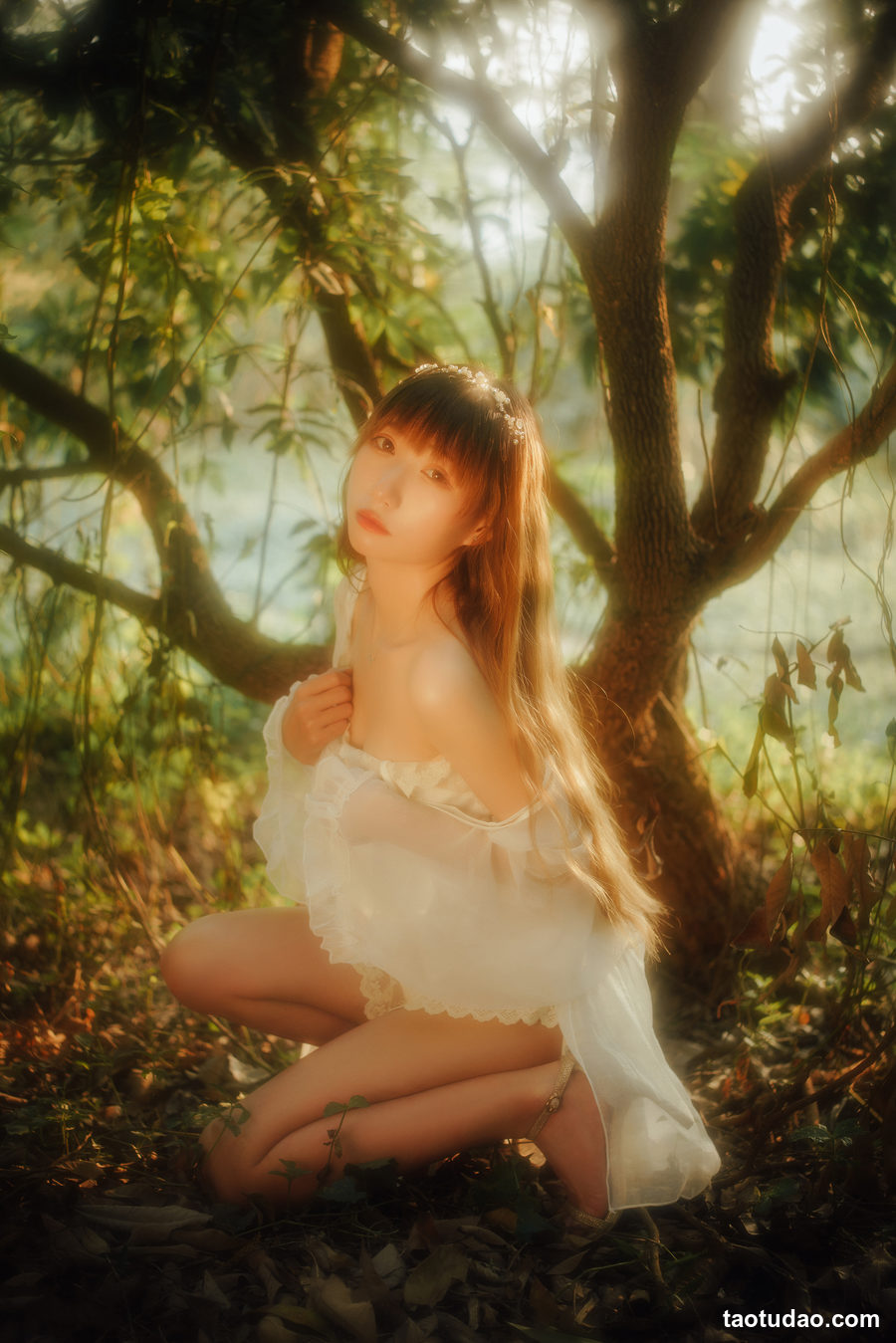 图片[4]-[YITUYU艺图语]2023.02.17 森林里的精灵 coser小梦酱[24+1P／631MB]-艺库
