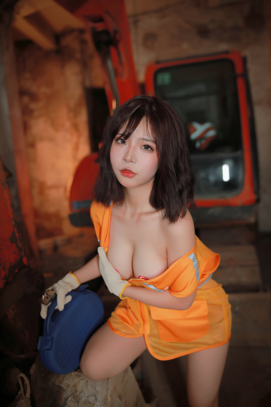 Kokuhui Vol.02 Excavator Girl 挖掘姬 / 130P-1.92GB / cos萌妹-艺库